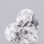 IGI 1.21 Carat Heart Lab Grown Diamond