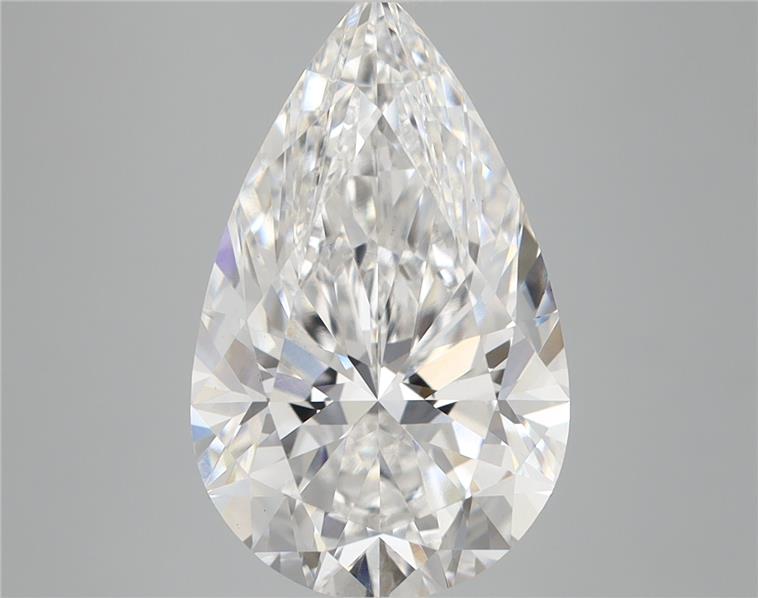 IGI 4.70 Carat Pear Lab Grown Diamond 人工培育鑽石 實驗室人造鑽石