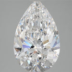IGI 3.77 Carat Pear Lab Grown Diamond 人工培育鑽石 實驗室人造鑽石