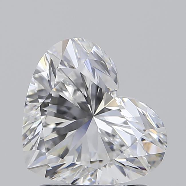 IGI 1.47 Carat Heart Lab Grown Diamond