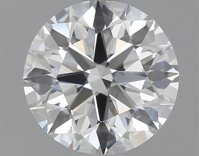 GIA 1.23 Carat Round Brilliant Lab Grown Diamond
