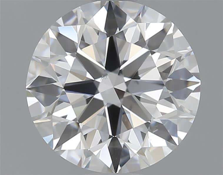 GIA 1.23 Carat Round Brilliant Lab Grown Diamond