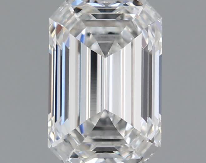 IGI 0.65 Carat Emerald Lab Grown Diamond