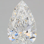 IGI 1.29 Carat Pear Lab Grown Diamond 人工培育鑽石 實驗室人造鑽石