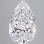 IGI 4.34 Carat Pear Lab Grown Diamond 人工培育鑽石 實驗室人造鑽石