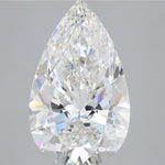 IGI 4.04 Carat Pear Lab Grown Diamond 人工培育鑽石 實驗室人造鑽石