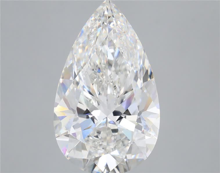 IGI 4.04 Carat Pear Lab Grown Diamond 人工培育鑽石 實驗室人造鑽石