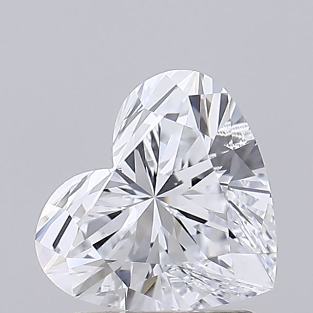 IGI 1.49 Carat Heart Lab Grown Diamond