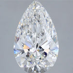 IGI 4.04 Carat Pear Lab Grown Diamond 人工培育鑽石 實驗室人造鑽石