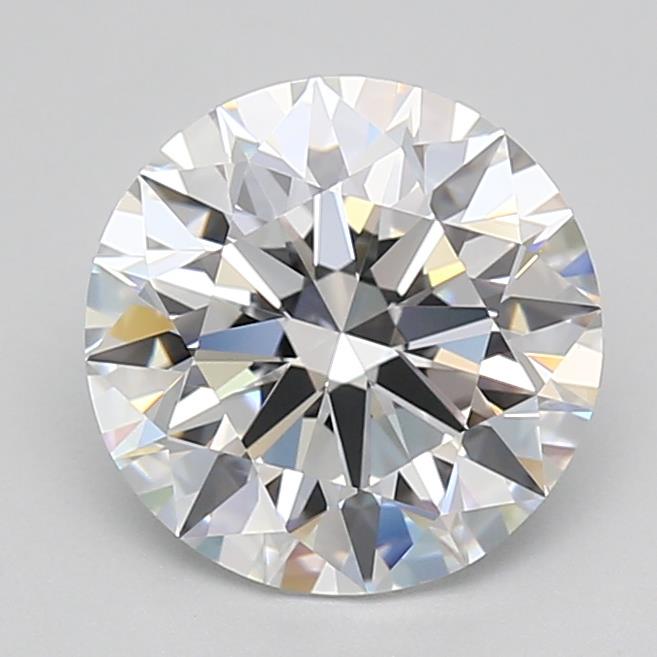 IGI 2.64 Carat Round Brilliant Lab Grown Diamond