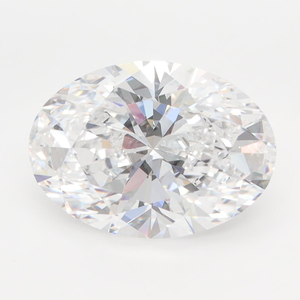 GIA 3.43 Carat Oval Lab Grown Diamond 人工培育鑽石 實驗室人造鑽石