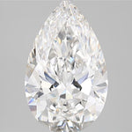 IGI 4.05 Carat Pear Lab Grown Diamond 人工培育鑽石 實驗室人造鑽石