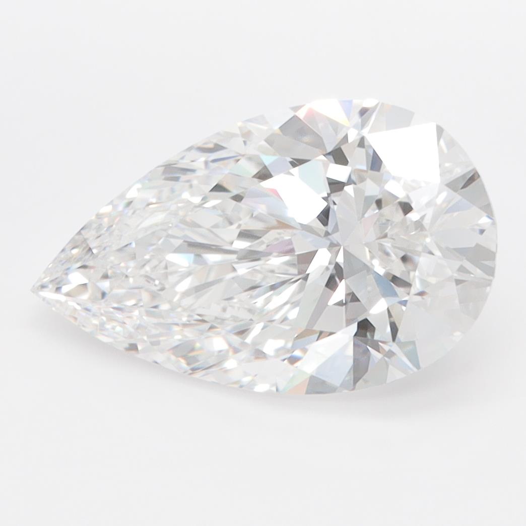 IGI 3.01 Carat Pear Lab Grown Diamond 人工培育鑽石 實驗室人造鑽石