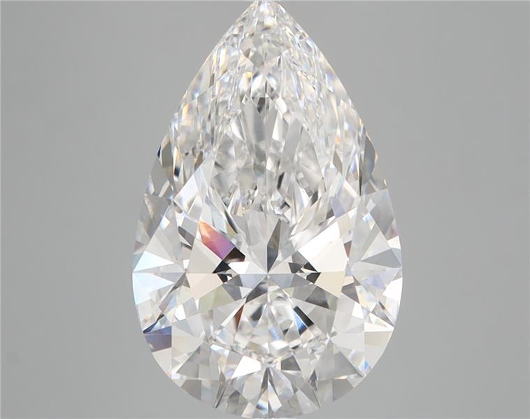 IGI 4.08 Carat Pear Lab Grown Diamond 人工培育鑽石 實驗室人造鑽石
