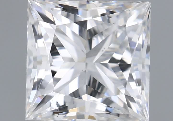 IGI 0.66 Carat Princess Cut Lab Grown Diamond