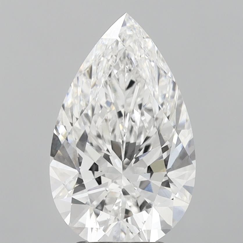 IGI 3.58 Carat Pear Lab Grown Diamond 人工培育鑽石 實驗室人造鑽石