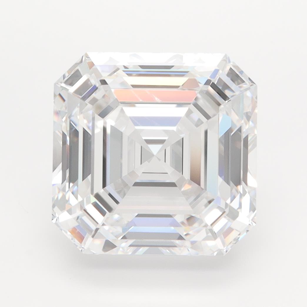 GIA 5.10 Carat Asscher Lab Grown Diamond 人工培育鑽石 實驗室人造鑽石