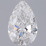 IGI 1.32 Carat Pear Lab Grown Diamond