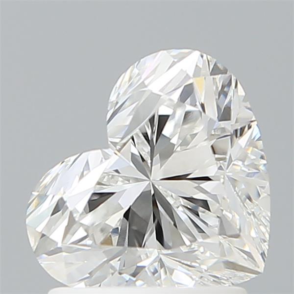 IGI 1.56 Carat Heart Lab Grown Diamond