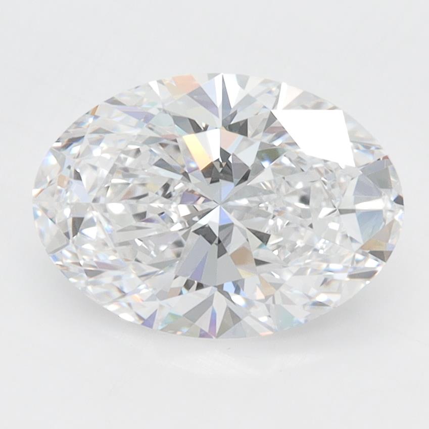 GIA 3.10 Carat Oval Lab Grown Diamond 人工培育鑽石 實驗室人造鑽石