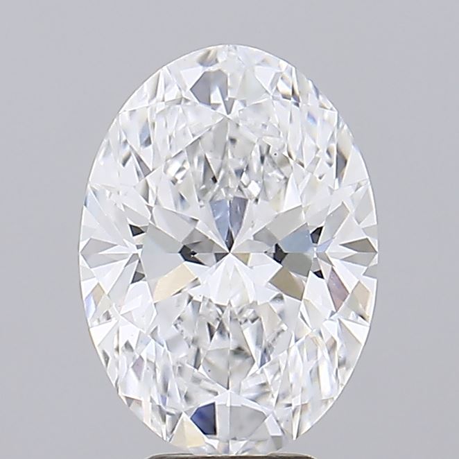 GIA 3.83 Carat Oval Lab Grown Diamond 人工培育鑽石 實驗室人造鑽石