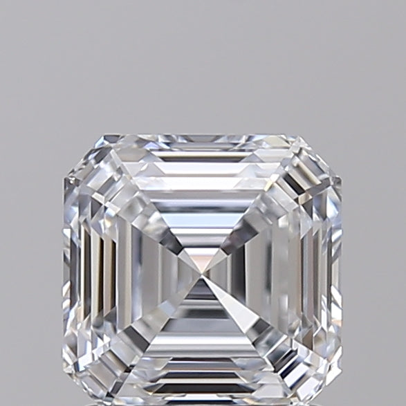 IGI 1.47 Carat Square Emerald Lab Grown Diamond