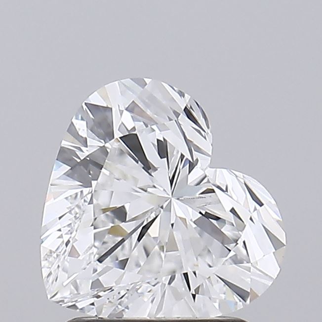 IGI 1.52 Carat Heart Lab Grown Diamond