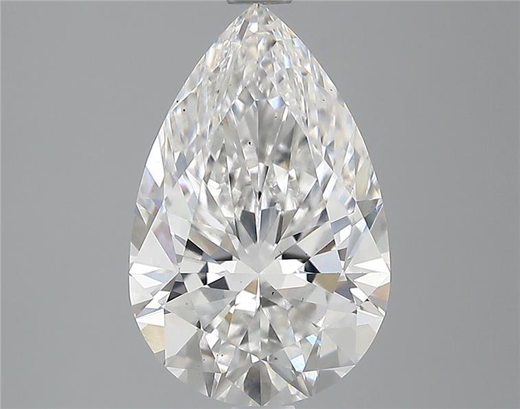 IGI 2.60 Carat Pear Lab Grown Diamond 人工培育鑽石 實驗室人造鑽石