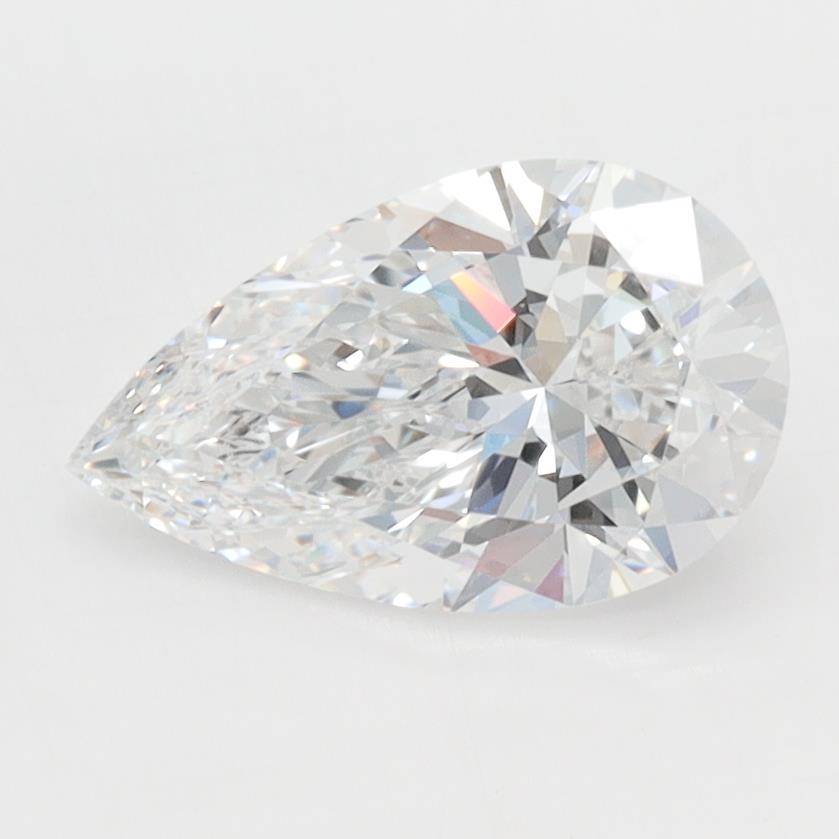 IGI 1.37 Carat Pear Lab Grown Diamond 人工培育鑽石 實驗室人造鑽石