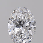 IGI 0.5 Carat Oval Lab Grown Diamond