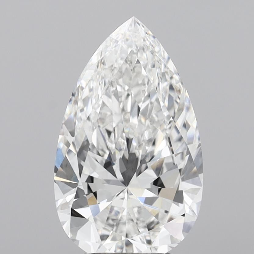 IGI 3.30 Carat Pear Lab Grown Diamond 人工培育鑽石 實驗室人造鑽石