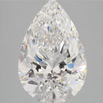 IGI 2.97 Carat Pear Lab Grown Diamond 人工培育鑽石 實驗室人造鑽石