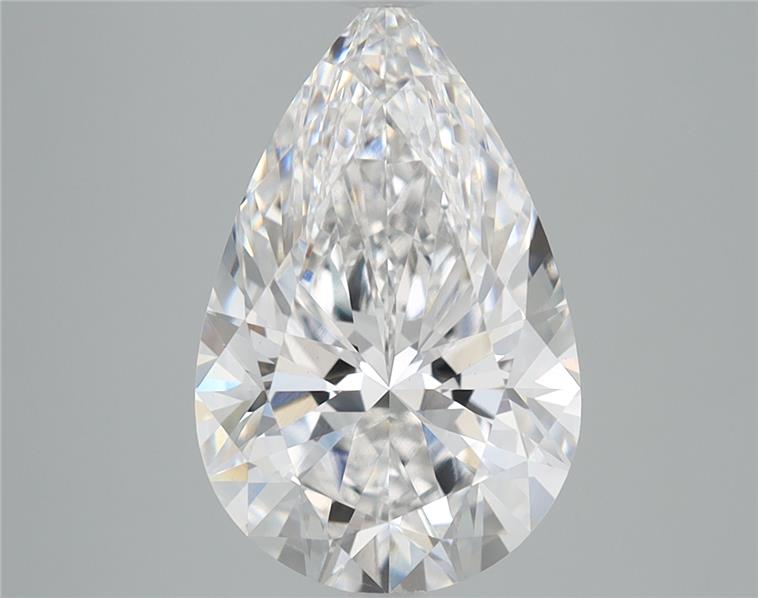 IGI 3.57 Carat Pear Lab Grown Diamond 人工培育鑽石 實驗室人造鑽石
