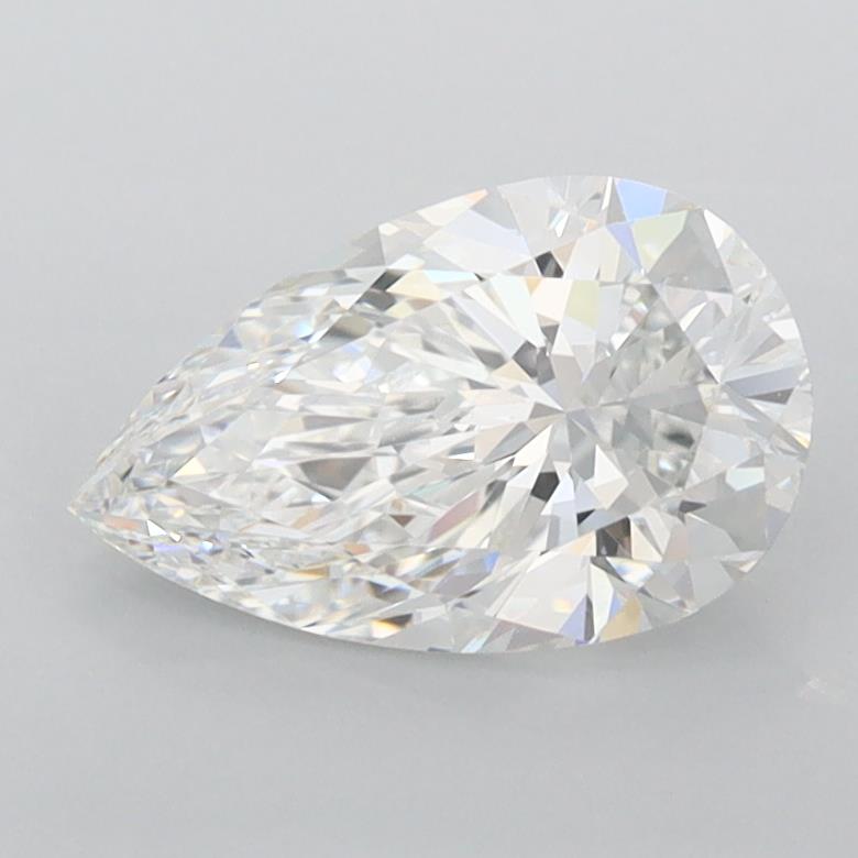 IGI 1.25 Carat Pear Lab Grown Diamond 人工培育鑽石 實驗室人造鑽石