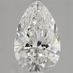 IGI 2.81 Carat Pear Lab Grown Diamond 人工培育鑽石 實驗室人造鑽石