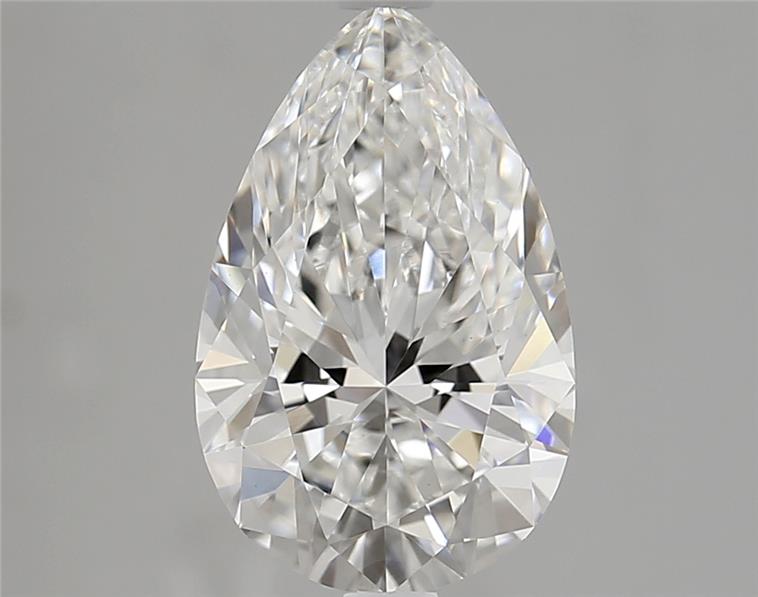 IGI 2.81 Carat Pear Lab Grown Diamond 人工培育鑽石 實驗室人造鑽石