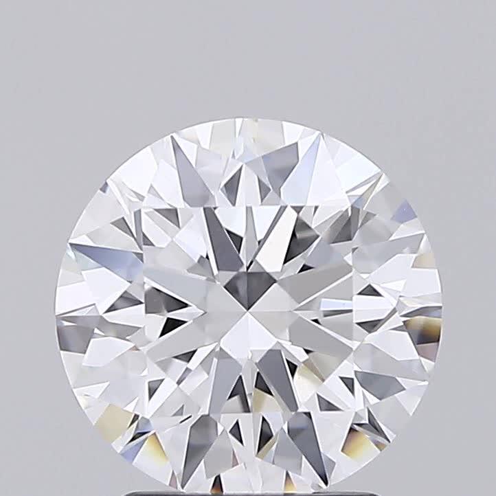 GIA 2.12 Carat Round Brilliant Lab Grown Diamond 人工培育鑽石 實驗室人造鑽石