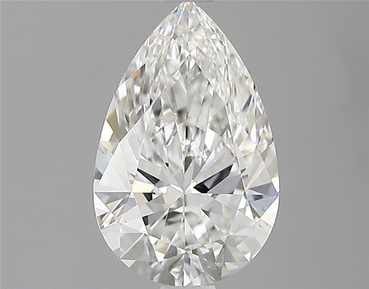 IGI 1.29 Carat Pear Lab Grown Diamond 人工培育鑽石 實驗室人造鑽石