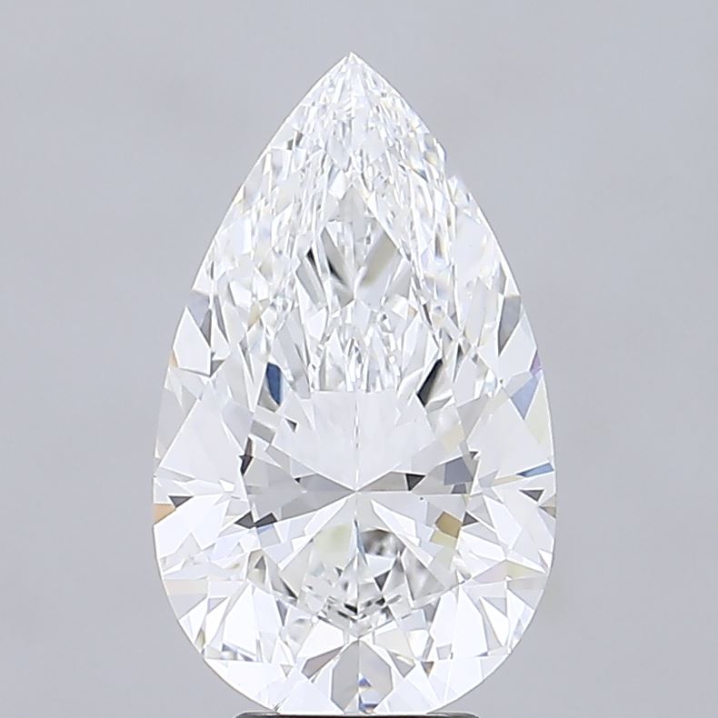 IGI 6.05 Carat Pear Lab Grown Diamond 人工培育鑽石 實驗室人造鑽石