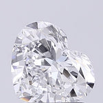IGI 1.51 Carat Heart Lab Grown Diamond