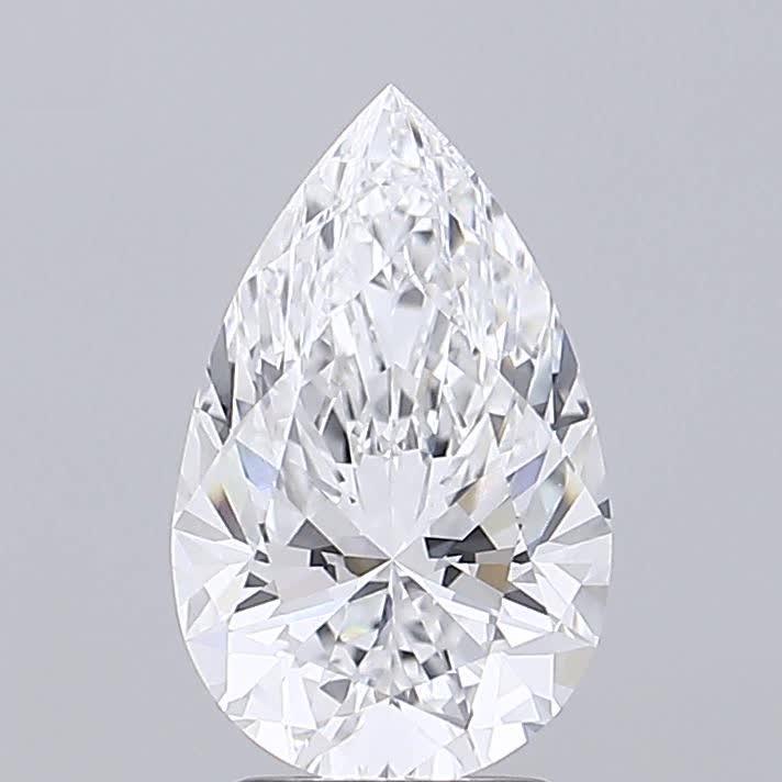 GIA 2.87 Carat Pear Lab Grown Diamond 人工培育鑽石 實驗室人造鑽石