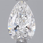 IGI 1.32 Carat Pear Lab Grown Diamond