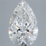 IGI 5.04 Carat Pear Lab Grown Diamond 人工培育鑽石 實驗室人造鑽石