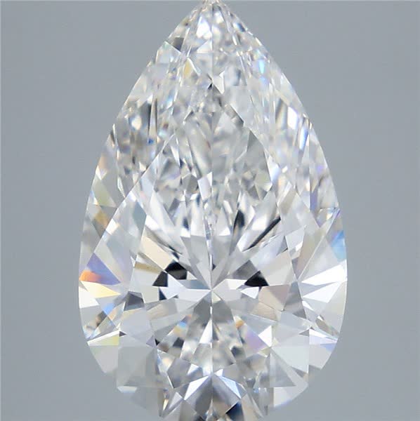 IGI 5.04 Carat Pear Lab Grown Diamond 人工培育鑽石 實驗室人造鑽石