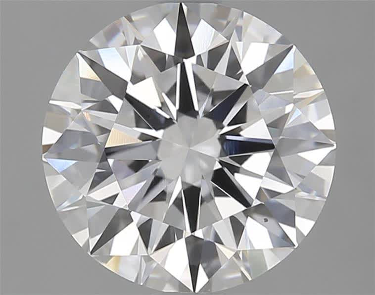 GIA 2.18 Carat Round Brilliant Lab Grown Diamond