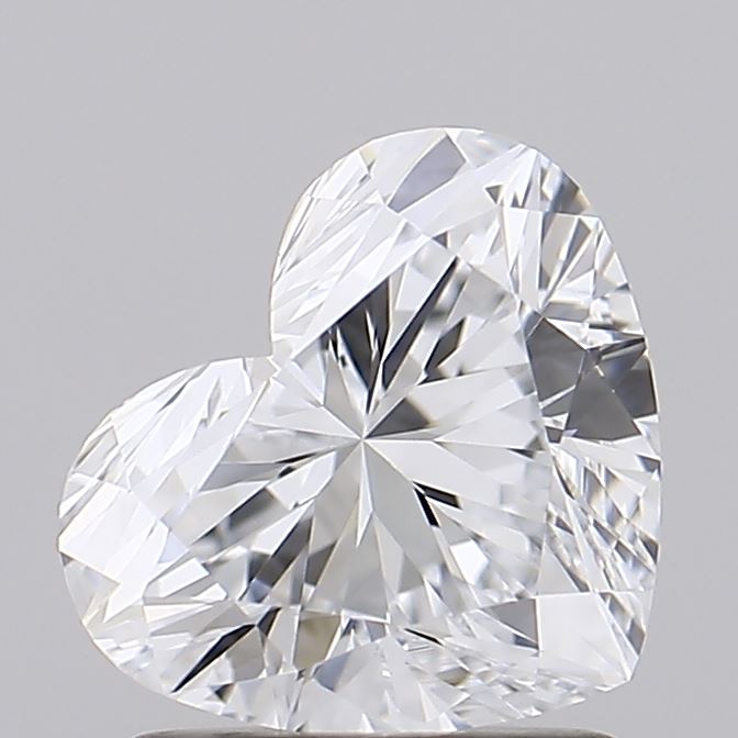 IGI 1.39 Carat Heart Lab Grown Diamond