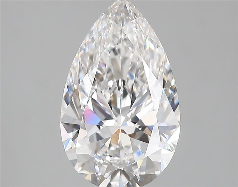 IGI 2.84 Carat Pear Lab Grown Diamond 人工培育鑽石 實驗室人造鑽石