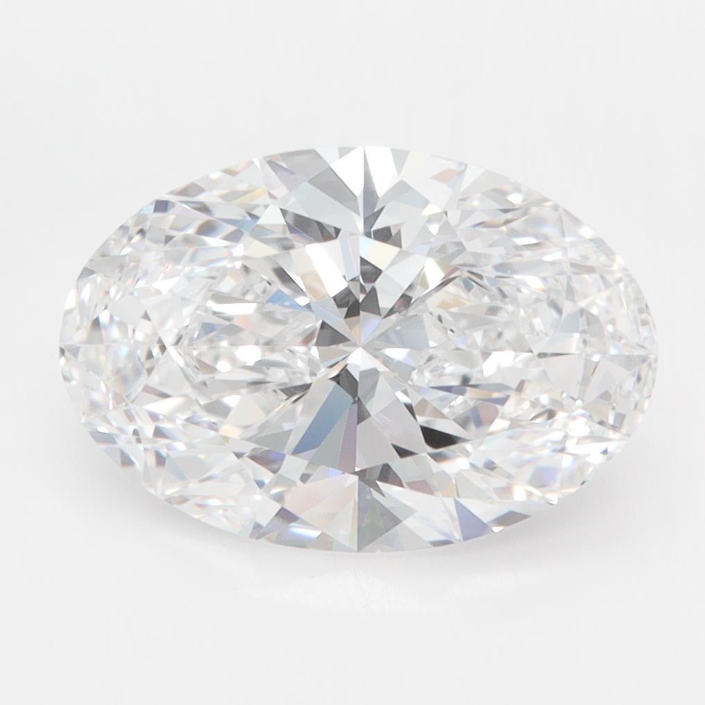 GIA 3.04 Carat Oval Lab Grown Diamond 人工培育鑽石 實驗室人造鑽石
