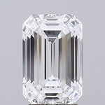 GIA 3.40 Carat Emerald Lab Grown Diamond 人工培育鑽石 實驗室人造鑽石