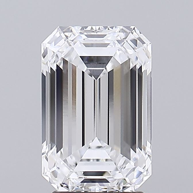 GIA 3.40 Carat Emerald Lab Grown Diamond 人工培育鑽石 實驗室人造鑽石